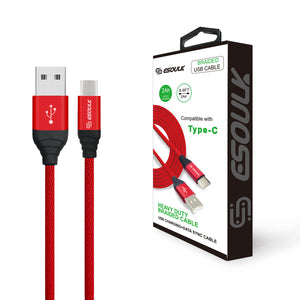 USB Type-C Canvas Cable 6.6ft
