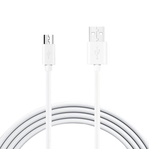 3.3FT PVC Material Micro USB 2.0 Data Cable In White And Simple Packaging