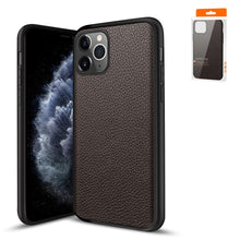Load image into Gallery viewer, Premium PU Leather Outside and Flexible TPU Silicone Hybrid Slim Case for IPhone 11 PRO MAX