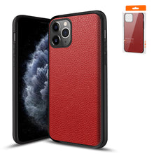 Load image into Gallery viewer, Premium PU Leather Outside and Flexible TPU Silicone Hybrid Slim Case for IPhone 11 PRO MAX