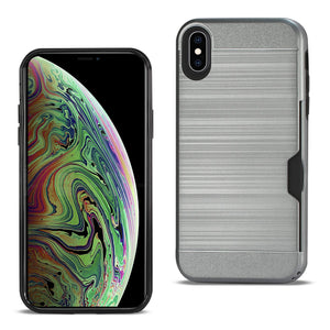 iPhone XS Max Slim Armor Hybrid Case With Card Holder