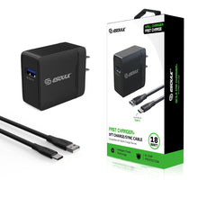Load image into Gallery viewer, 18W QC3.0 Wall Charger &amp; 5ft Cable For Type-C