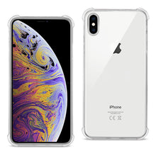 Load image into Gallery viewer, iPhone XS Max Clear Bumper Case With Air Cushion Protection In Clear