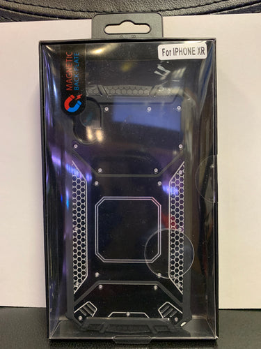 APPLE IPHONE XR Metallic Front Cover Case In Black